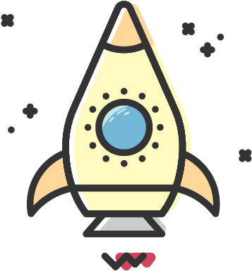 Rocket - Cartoon (800x600), Png Download