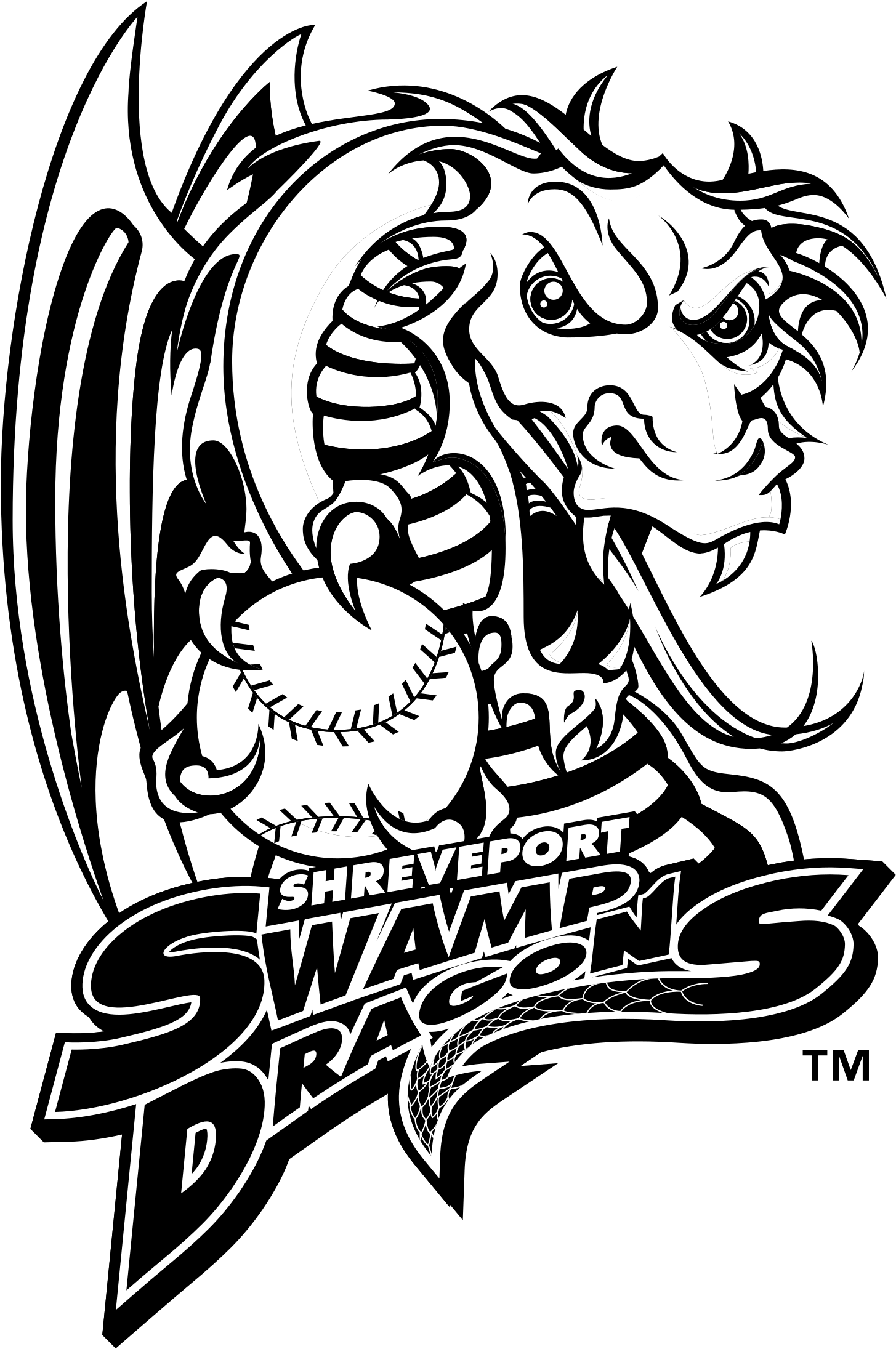 Shreveport Swamp Dragons Logo Png Transparent - Shreveport Swamp Dragons (2400x2400), Png Download