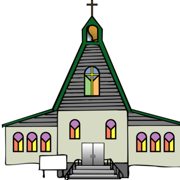 Clip Arts Church - Church Clipart Png (350x350), Png Download