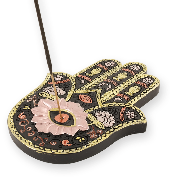 Download Hamsa Incense Holder PNG Image with No Background