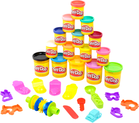 Hasbro Play Doh Mountain, , Large - Play-doh Stort Sæt (483x428), Png Download