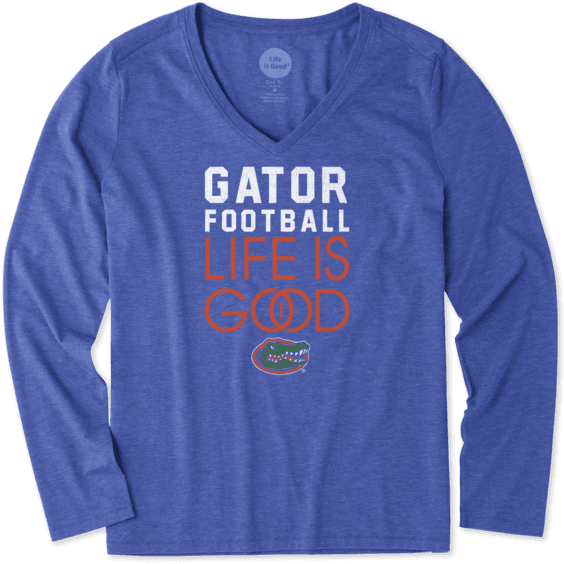 Women's Florida Gators Infinity Football Long Sleeve - University Of Oklahoma Women's Shirt (570x570), Png Download