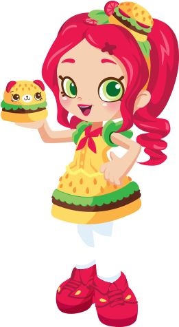 Chelsea Cheeseburger1 - Shopkins Happy Places Chelsea Cheeseburger (575x475), Png Download
