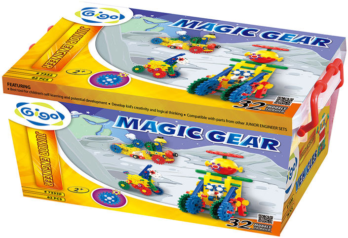 Wednesday January 20th, 2016 Full Resolution - Gigo Jumbo Magic Gears Junior Engineer (800x800), Png Download