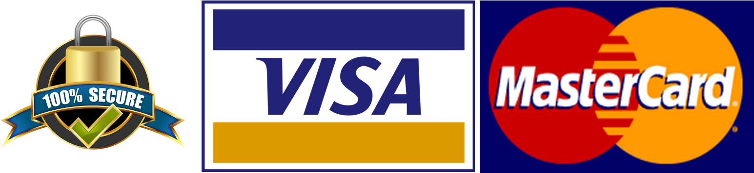Visa Mastercard Png Logo - Visa / Mastercard Decal / Sticker - Size - Large (6.5"w (1569x357), Png Download