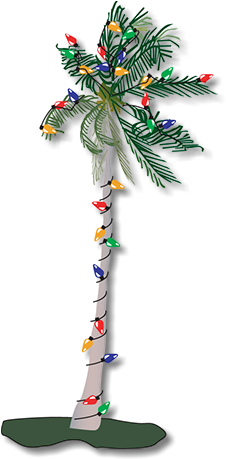 Png Freeuse Library Flora Bama Potluck - Palm Tree Clip Art (306x506), Png Download