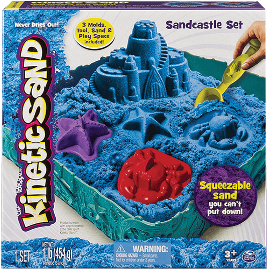 Kinetic Sand - Kinetic Sand Sandcastle Set (560x600), Png Download