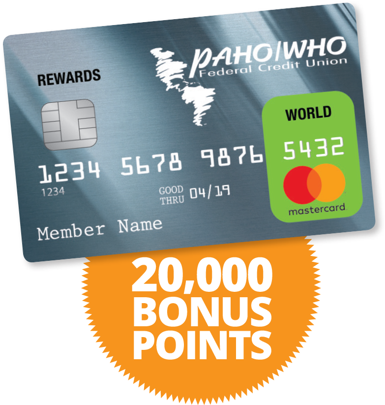 Apply For Your Paho/who Fcu Rewards World Mastercard - Credit Card (788x872), Png Download