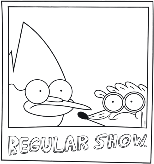 Regular Show (600x655), Png Download