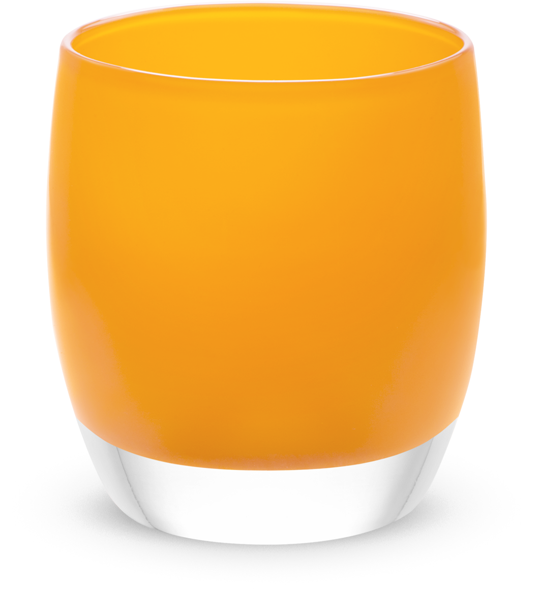 Shine - Best Orange Glassybaby Votive Shine (1274x1276), Png Download