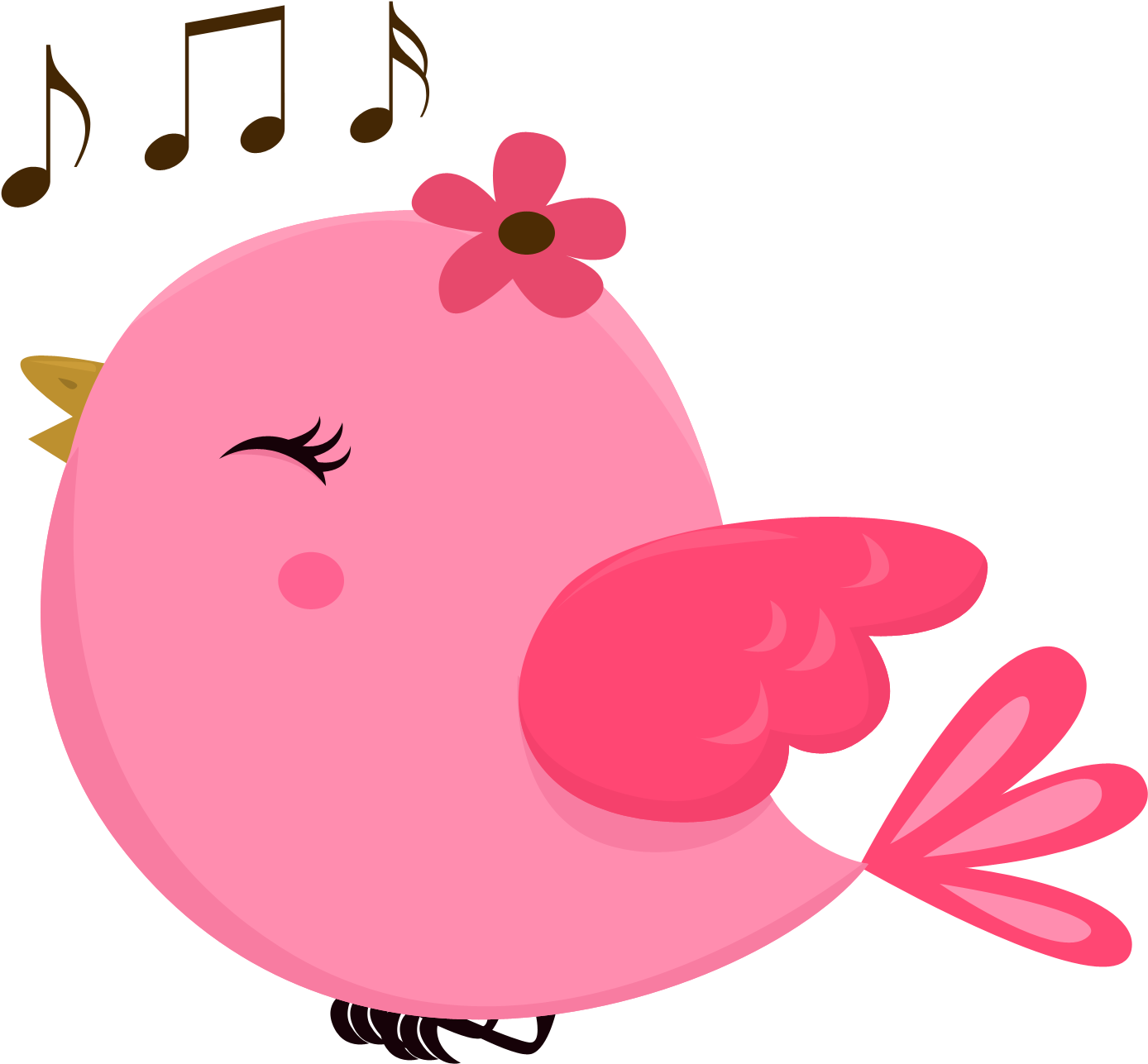 Resultado De Imagen Para Clipart Passarinho Bird Clipart, - Cute Bird Clipart Png (1500x1500), Png Download