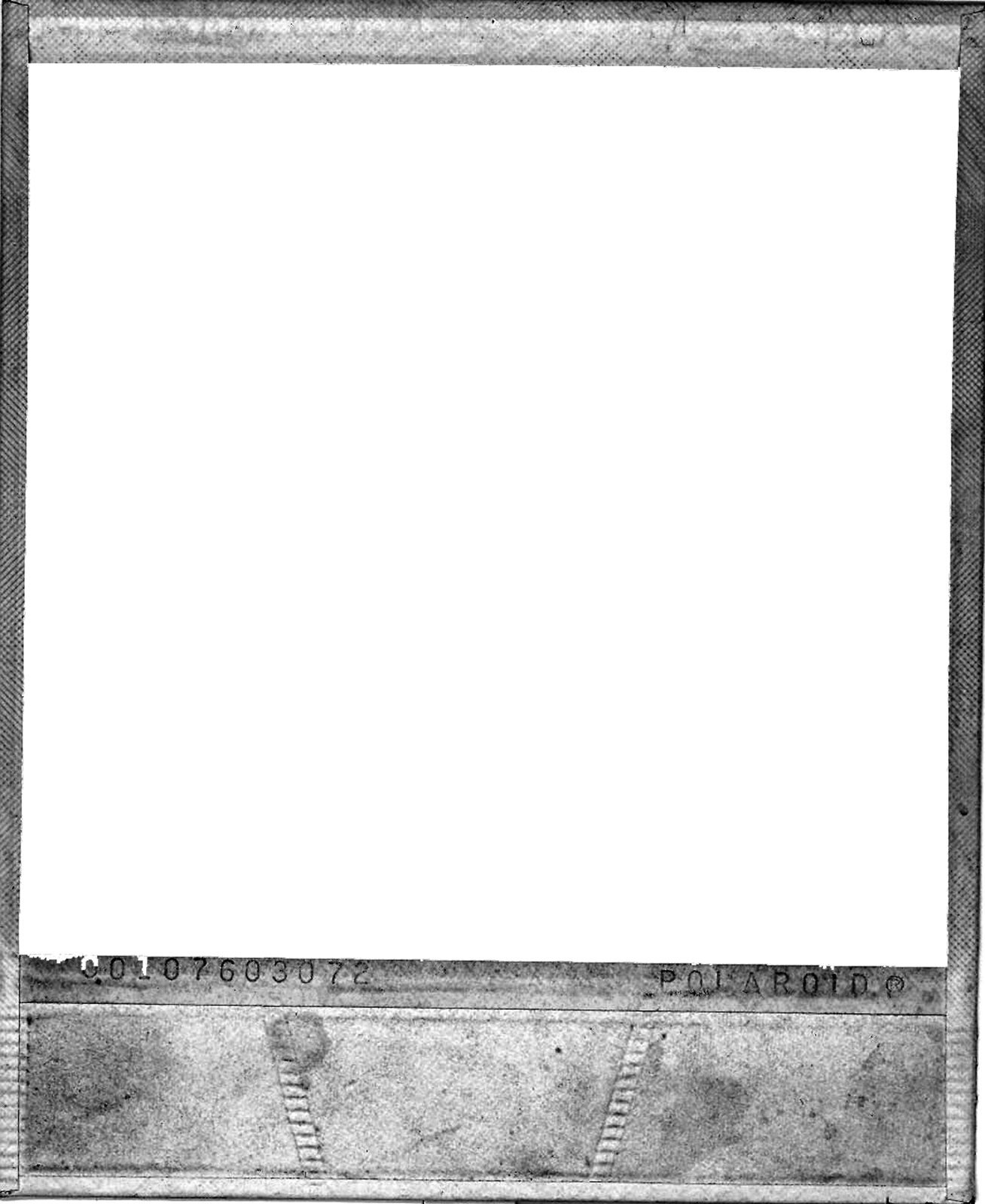 Polaroid Film Frame Png Download - Monochrome (1308x1600), Png Download