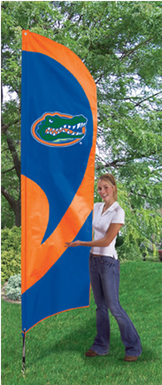 Florida Gators Flags - Feather Flag Notre Dame (434x434), Png Download