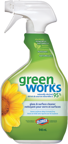 Green Works Glass And Surface Cleaner Sds (280x505), Png Download