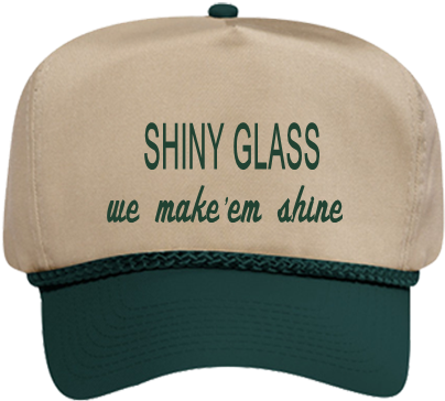 Shiny Glass We Make'em Shine - Baseball Cap (432x402), Png Download