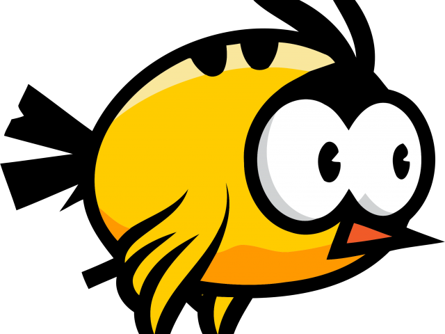 Flying Bird Clipart Bird Png - Flappy Bird Fly Transparent (640x480), Png Download