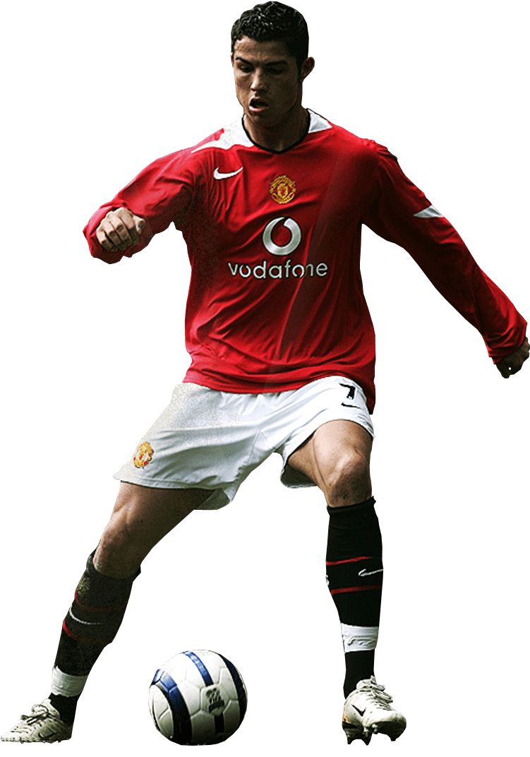 Ronaldo Man Utd Png (761x1071), Png Download