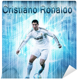 Coque Iphone 6 Plus + Cristiano Ronaldo Football 44 (400x400), Png Download