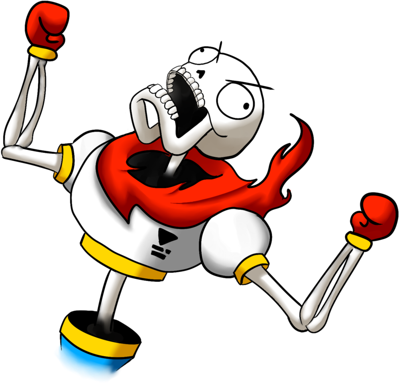 Graphic Library Download Really By Hostcake On Deviantart - Undertale Papyrus (916x872), Png Download