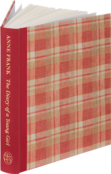 The Diary Of A Young Girl - Diary Of Anne Frank, On Display (400x440), Png Download