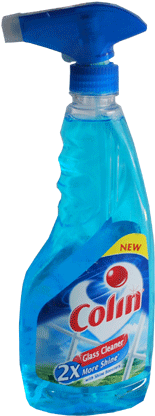 Colin Glass Cleaner Pump 2x More Shine (450x450), Png Download