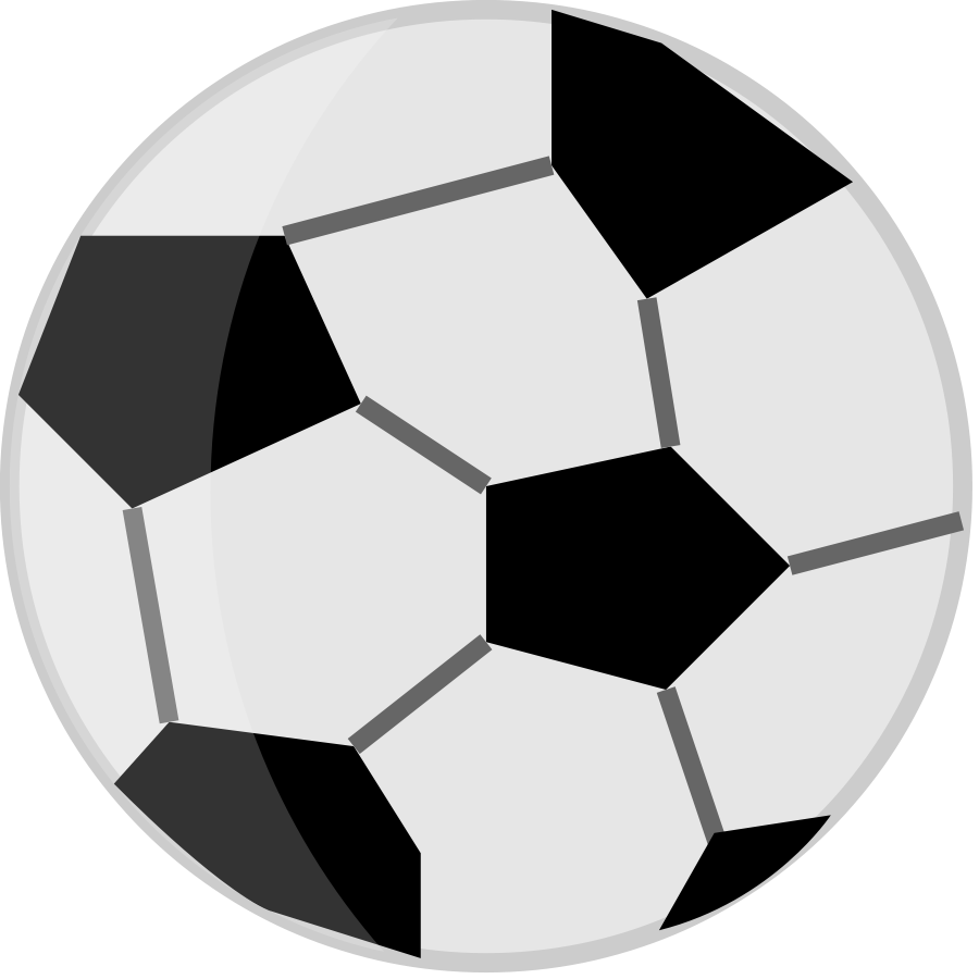 Football Clipart Pictures - Soccer Ball With No White Background (900x900), Png Download