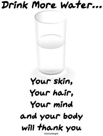Why Water Sugary Drinks Have Calories Or Artificial - Quotes On Drinking More Water (357x445), Png Download