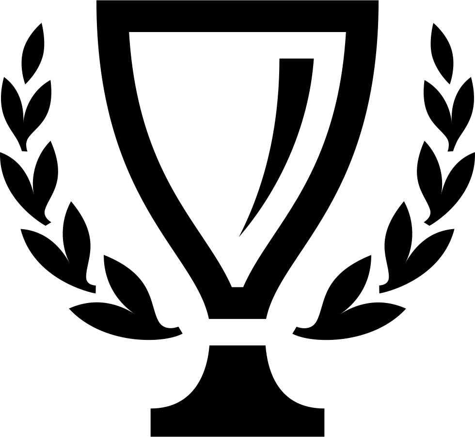 Png File - Trophy White Icon Png (980x900), Png Download