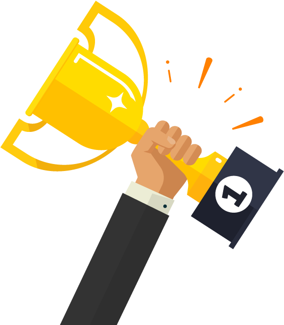 Hand With Trophy Icon - Trophy Icon (700x700), Png Download