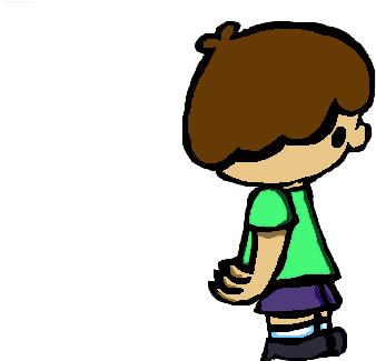 Image Freeuse Bored Clipart Bored Kid - Bored Walk Cycle (620x324), Png Download