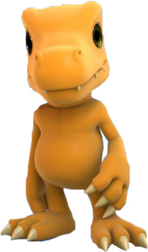Agumon - Super Smash Bros Agumon (364x539), Png Download