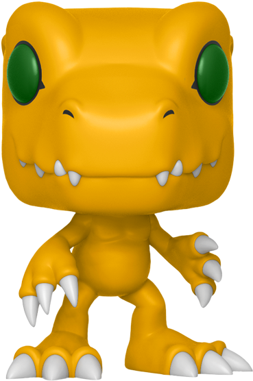 Agumon Pop Vinyl Figure - Funko Pop Agumon (600x600), Png Download