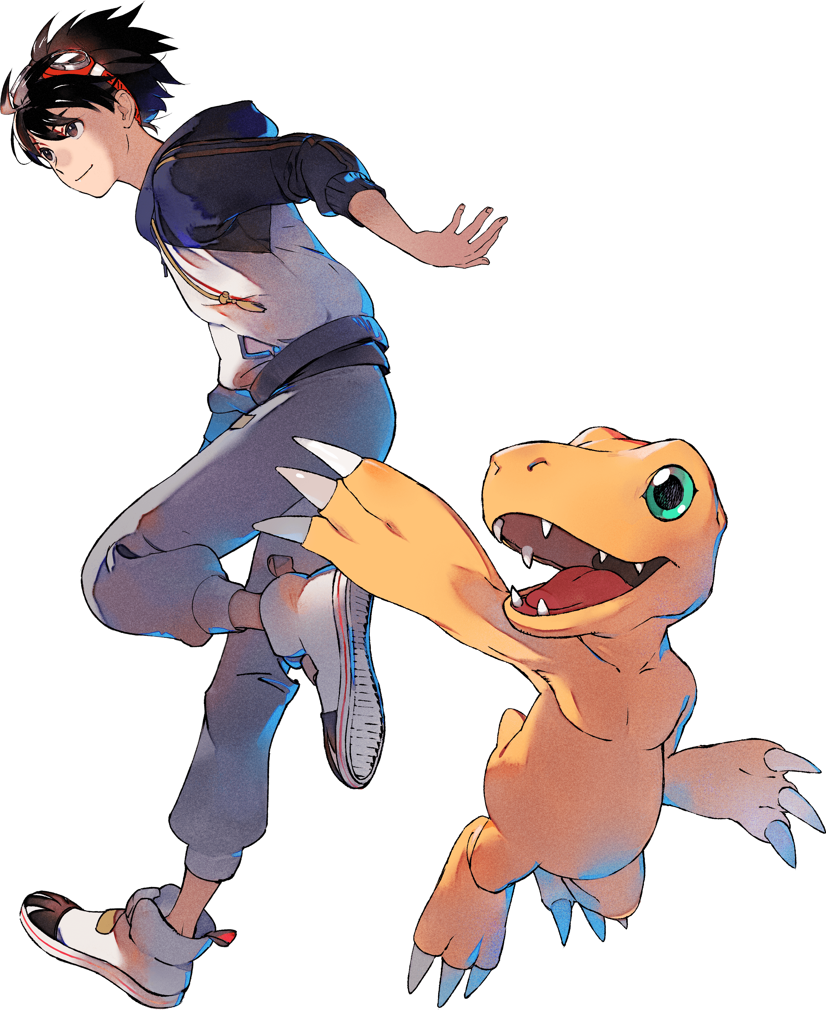 Resized To 23% Of Original - Digimon Survive (3570x4092), Png Download