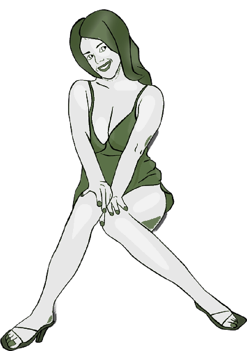 Mb Image/png - Cewek Sexy Vector (800x1147), Png Download