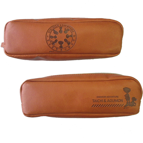 Nice Pencil Case Of Tai And Agumon Which Costs 1,500yen - Digimon Adventure (500x471), Png Download