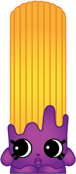 791 Cheery Churro Rarity Exclusive - Shopkins Cheery Churro (401x401), Png Download