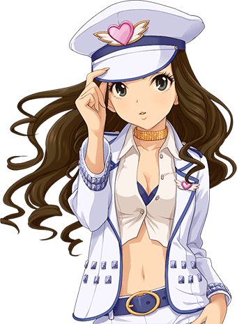 300257r Eto Misaki Passion - Idolm@ster Cinderella Girls: Pukutto Keychain Ver.2 (340x465), Png Download