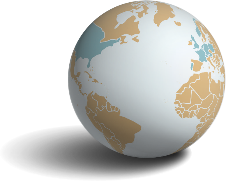 Globe - Sphere (776x620), Png Download
