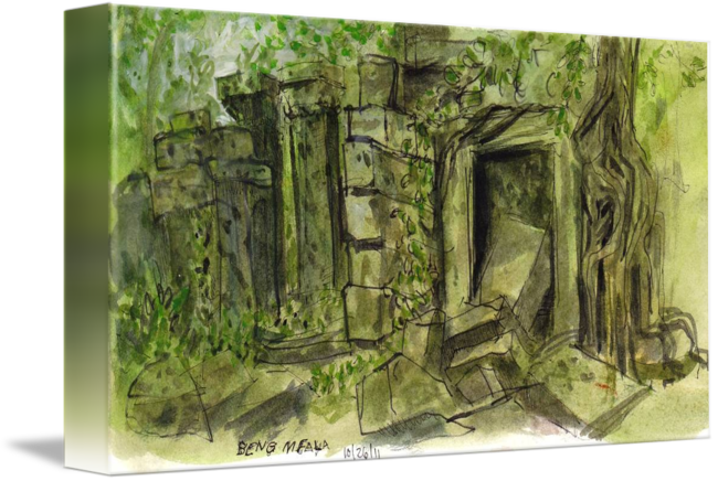 Vegetation Drawing Natural Environment - Drawing (650x436), Png Download