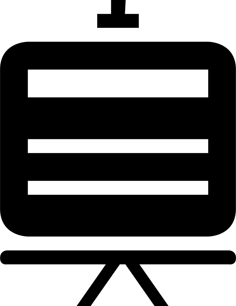 Blackboard Comments - Icon (758x980), Png Download