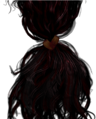 Afro Hair Png Transparent Images - Girls Hair Style Png (640x480), Png Download