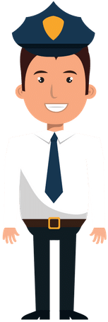 Police Officer - 0shares - Graphics (500x500), Png Download