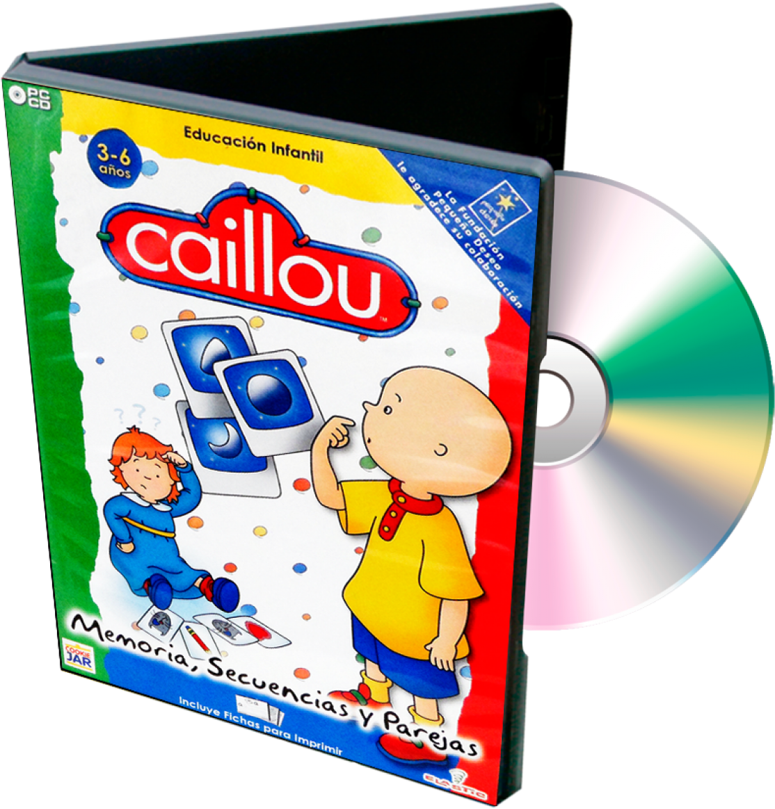 Memoria, Secuencias Y Parejas - Caillou (1200x1200), Png Download