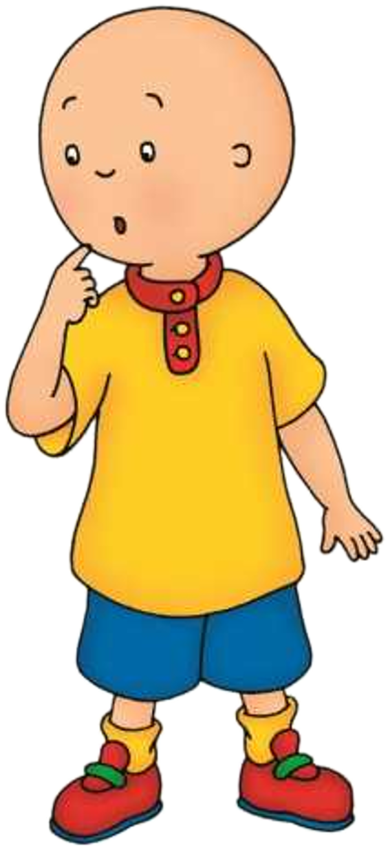 Caillou Png - Caillou Yo (645x1316), Png Download