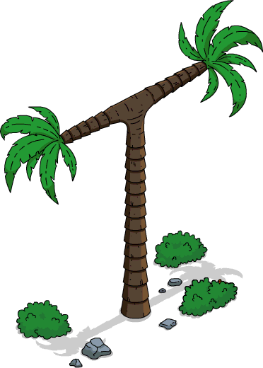 Big T Tree Menu - Big T Simpsons (372x520), Png Download