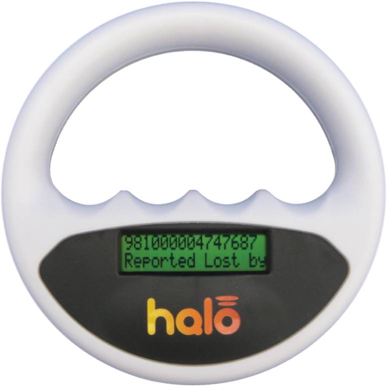 Halo Microchip Scanner, White (773x773), Png Download