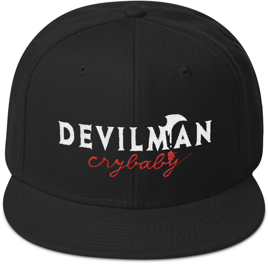 Devilman Crybaby Snapback Hat - Baseball Cap (1000x1000), Png Download