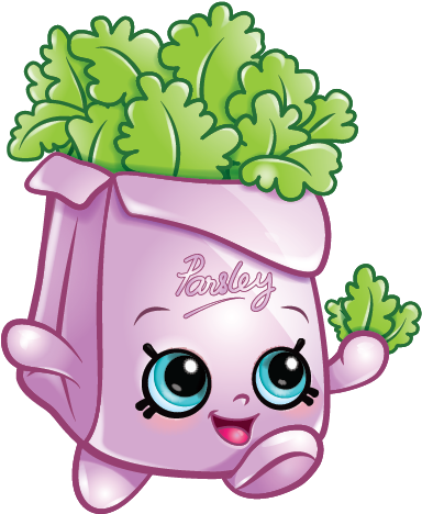 Polly Parsley Art - Shopkins Polly Parsley (577x496), Png Download