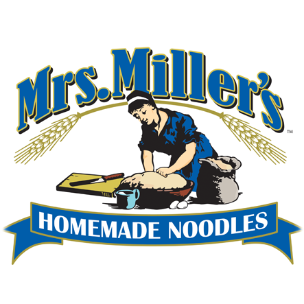 Logo - Square - Mrs. Millers Noodles Ultragrain Noodles (450x450), Png Download