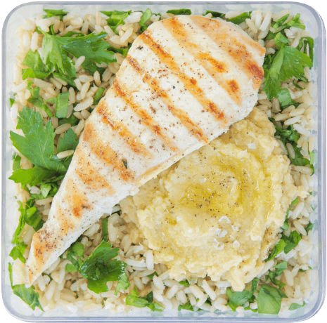 Hummus Rice Chicken & Hummus Rice Bowl - Recipe - Free Transparent PNG Download ...
